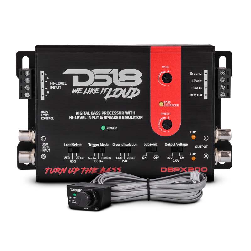DS18 DSE Digital Bass Processors Audio, Video & Radios Amplifiers main image