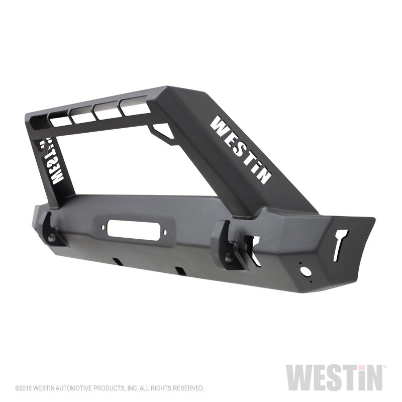 Westin Wj2 Stubby Front Bumper W/Led Lt Bar Mnt 59-80025 Photo - Unmounted