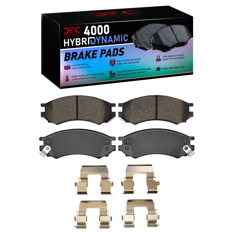 DFC DFC 4000 HybriDynamic Brake Pads Brakes, Rotors & Pads Brake Pads - OE main image