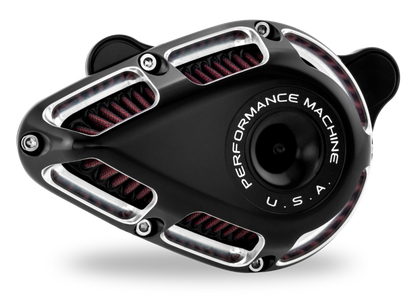 Performance Machine 23-Up CVO, 2024 Touring Jet Air Cleaner - Contrast Cut 0206-2167-BM 0206-2167-BM User 1