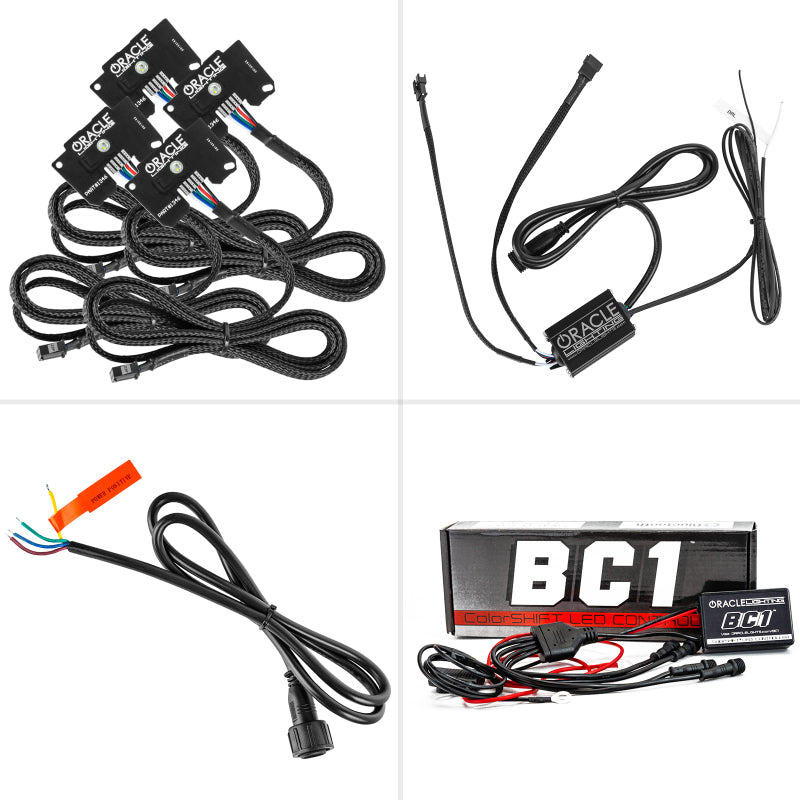 ORACLE Lighting Oracle Jeep Wrangler JL/Gladiator JT RGB+W Headlight DRL Upgrade Kit - ColorSHIFT w/ BC1 Controller 1346-335 1346-335 User 4