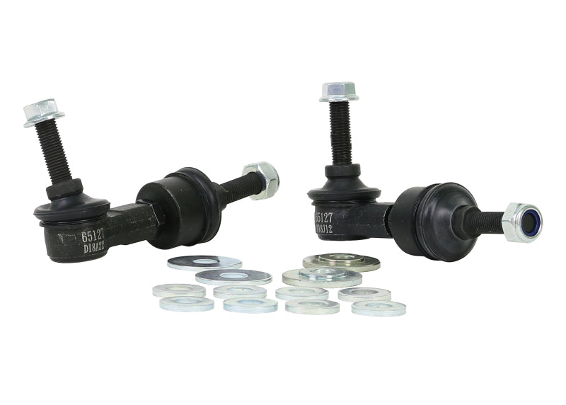 Whiteline Sway Bar Link Kit Heavy Duty Adj Steel Ball Nissan 240SX 1989-1998 KLC107 Photo - out of package