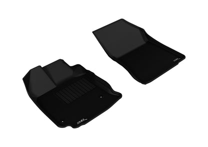 3D MAXpider 2013-2015 Toyota Venza Kagu 1st Row Floormat - Black L1TY13411509 L1TY13411509 Photo - Primary