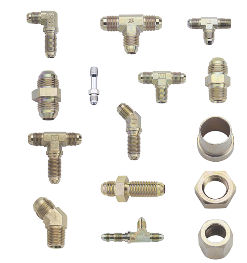 Fragola -12AN x 3/4 NPT Straight Adapter - Steel 581612 581612 Photo - Primary
