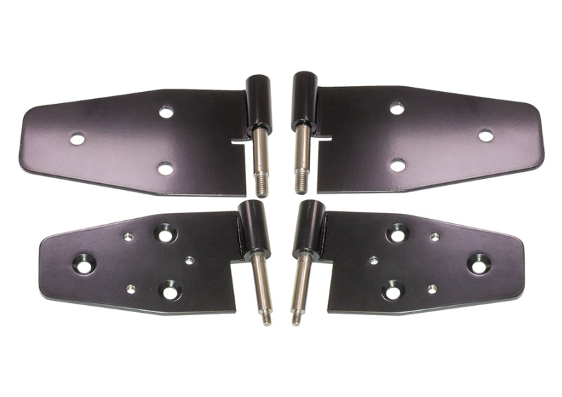 Kentrol 03-06 Jeep Wrangler TJ Door Hinge Set of 4 Pieces Black 50719 50719 Photo - Primary