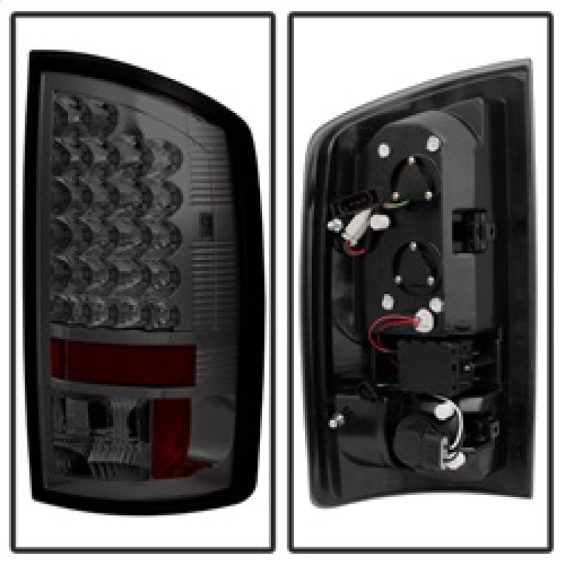 Spyder Dodge Ram 07-08 1500/Ram 07-09 2500/3500 LED Tail Lights Smoke ALT-YD-DRAM06-LED-SM 5002655 5002655 Photo - Unmounted