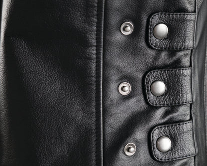 Kuryakyn Leather By River Road Plains Leather Vest Black Womens - Small 094412 094412 User 3