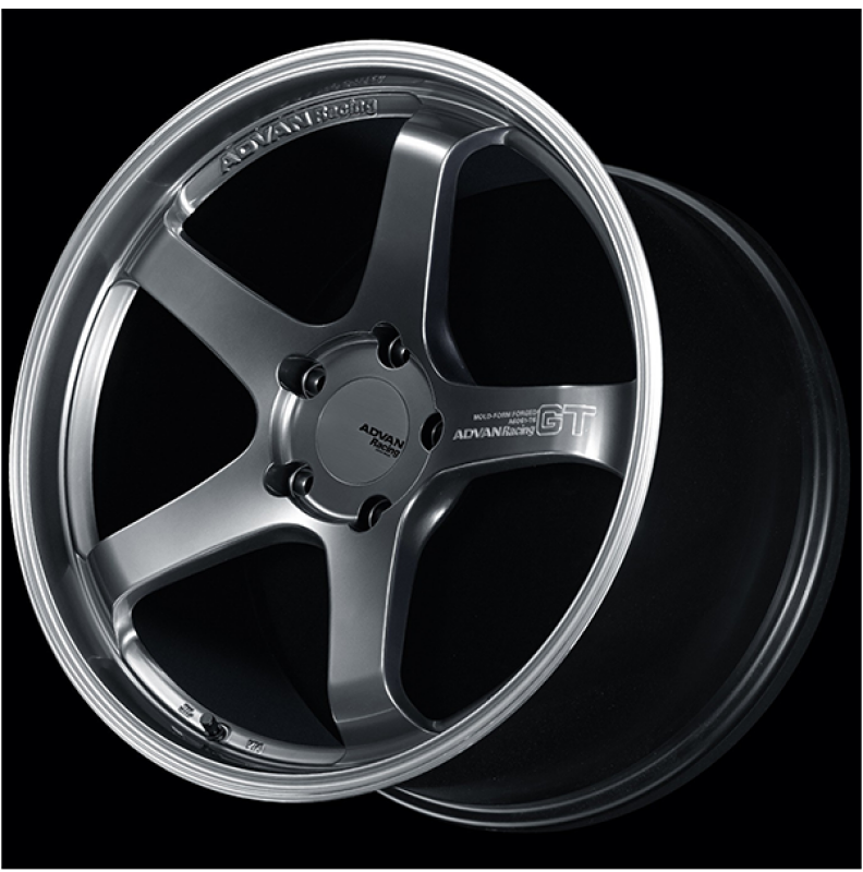 Advan GT Beyond 18x10 +35 5-114.3 Racing Titanium Black Wheel YAQB8K35ETB YAQB8K35ETB Photo - Primary