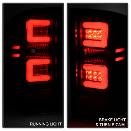 Spyder Chevy 1500 14-16 Light Bar LED Tail Lights Blk Smke ALT-YD-CS14-LBLED-BSM 5079992 5079992 User 1