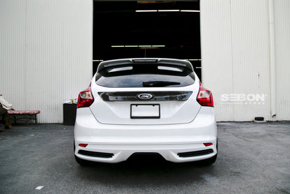 Seibon 12-13 Ford Focus 4 Door Carbon Fiber Tail Garnish TG1213FDFO TG1213FDFO Photo - Primary