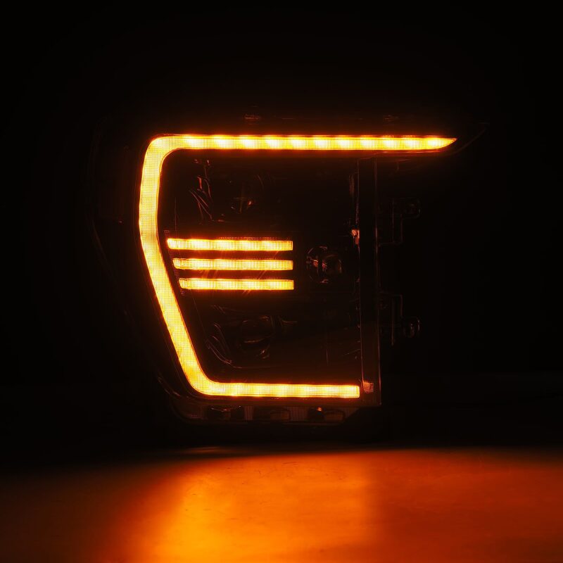 AlphaRex 21-22 Ford F150 PRO-Series Projector headlights Alpha-Black w/Activ Light/Seq Signal 880294 880294 User 5