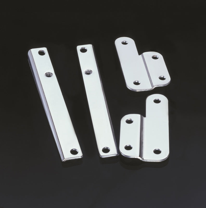 National Cycle 49-93 Harley Davidson FL Beaded Wide Mount Chrome Kit KIT-CHQ KIT-CHQ User 1