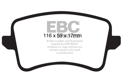 EBC Disc Brake Pad Set DP31988C Photo - Primary