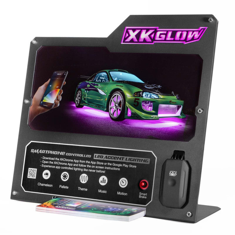 XKGLOW XK Glow 2nd Gen Metal Countertop Display (Car) XK-DIS2-CAR