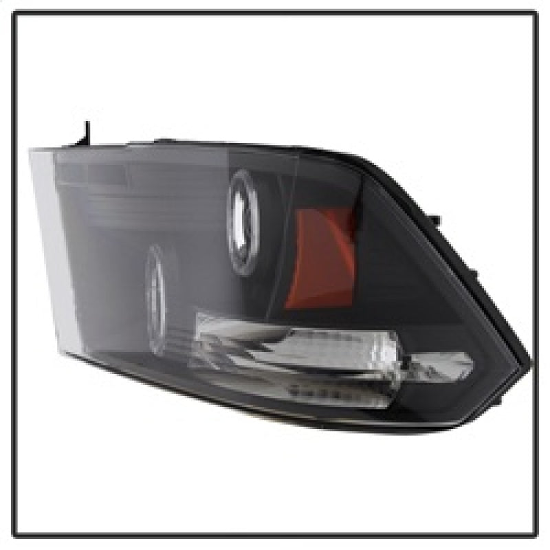 Spyder Dodge Ram 1500 09-14 10-14 Projector Headlights Halogen- LED Halo LED - Blk PRO-YD-DR09-HL-BK 5010032 5010032 Photo - Unmounted