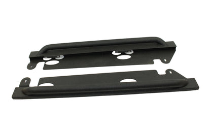Fishbone Offroad 07-18 Jeep Wrangler JK 2 Door Rubicon Steel Rock Slider - Black Textured Powdercoat FB23010 FB23010 Photo - out of package