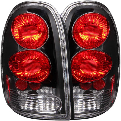 Anzo 1996-2000 Chrysler Voyager Taillights Black 211039 Photo - Primary