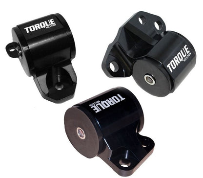 Torque Solution 3pc Billet Engine Mount Kit (2bolt): 92-95 Honda Civic, 94-01 Integra, 93-97 Del Sol, B or D Series TS-HA-123 TS-HA-123 Photo - Primary