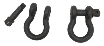 Fishbone Offroad D Ring 3/4In Gloss - Black 2 Piece Set FB21039 FB21039 Photo - out of package