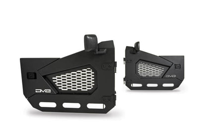 DV8 Offroad 18-22 Jeep Wrangler JL/JT Spec Series Half Doors - Front Set HDJL-02F HDJL-02F Photo - Unmounted