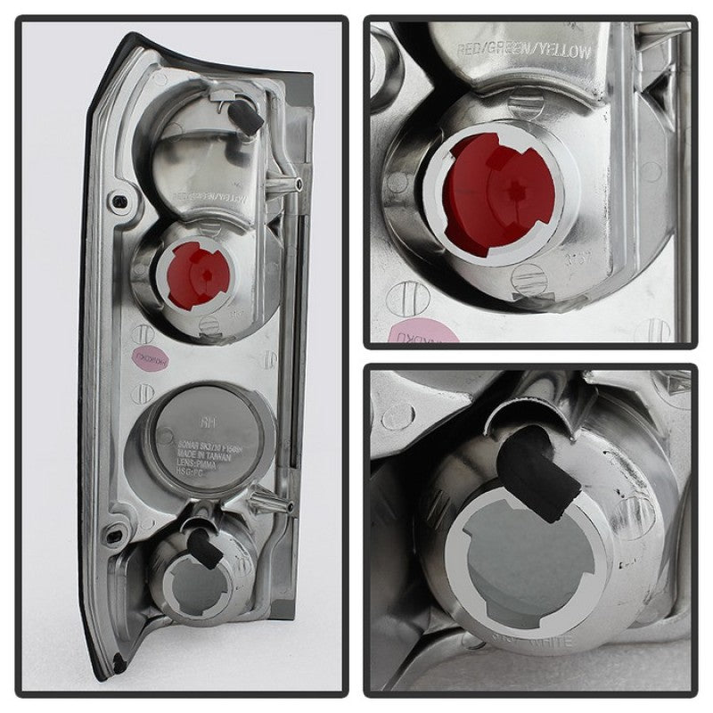 Spyder Ford F150 87-96/Ford Bronco 88-96 Euro Style Tail Lights Black Smoke ALT-YD-FF15089-BSM 5078155 5078155 User 1