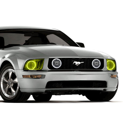 ORACLE Lighting Oracle Ford Mustang 05-09 Halo Kit - ColorSHIFT w/ BC1 Controller 2301-335 2301-335 Photo - lifestyle view