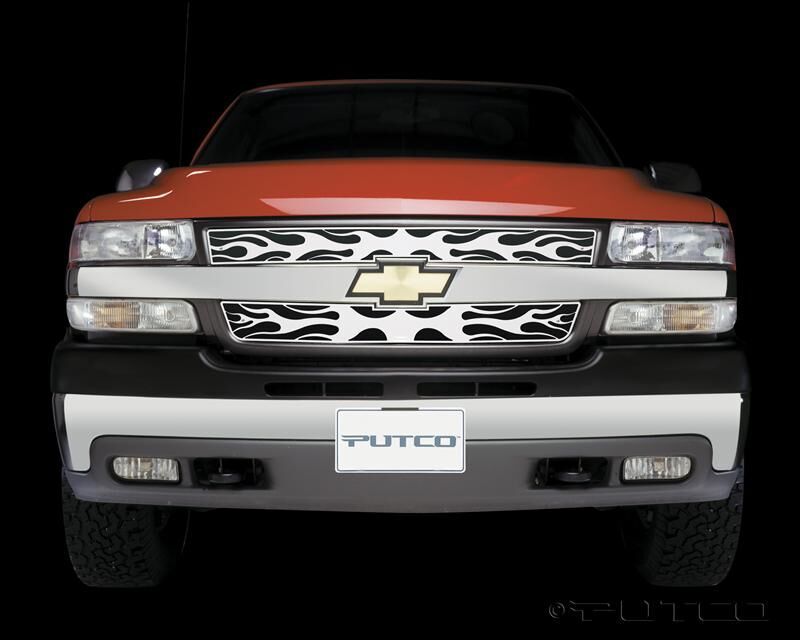 Putco 00-06 Chevrolet Suburban / Tahoe Flaming Inferno Stainless Steel Grille 89108 89108 Photo - Primary