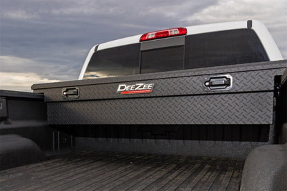 Dee Zee Deezee Universal Tool Box - Red Crossover - Single Lid Black BT Pull Handle (Low/Txt Blk) DZ10170LTB DZ10170LTB Photo - Mounted