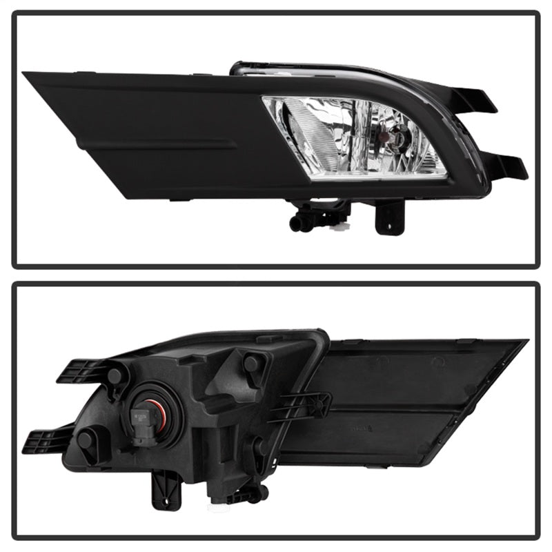Spyder Volkswagen Jetta MK6 2015-2016 Sedan 4Dr only OEM Style Fog Lights w/Switch Clear FL-VJ2015-C 5082268 5082268 Photo - Unmounted