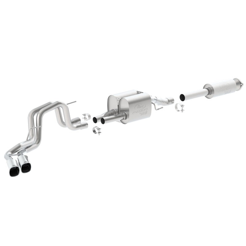 Ford Racing 2011-2014 F-150 SVT Raptor 6.2L Cat-Back Sport Exhaust System 145-inch WB (No Drop Ship) M-5200-F15R145L M-5200-F15R145L Photo - Primary