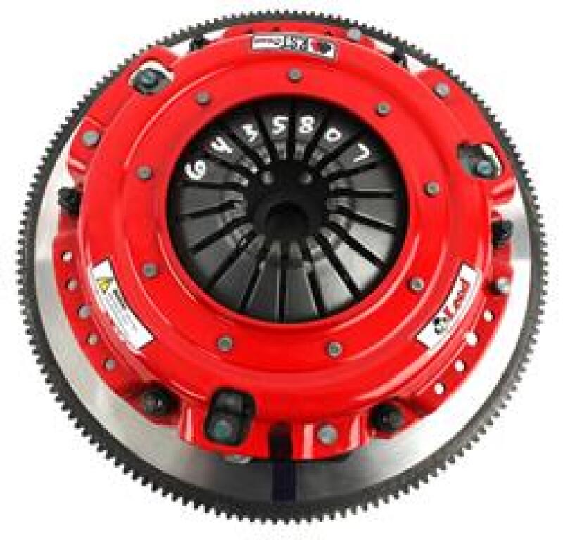 McLeod RST Twin Clutch Kit Ford Modular Engine 164 Tooth RG / 26 Spline Input Shaft w/Steel Flywheel 6435807 6435807 Thumbnail