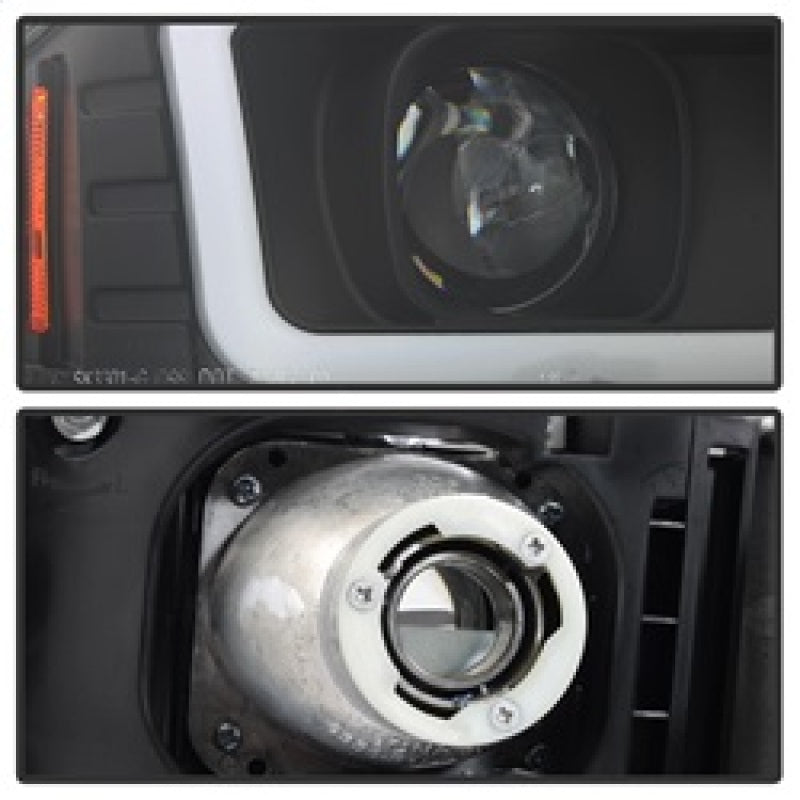 Spyder GMC Sierra 1500/2500/3500 99-06 V2 Projector Headlights - DRL - Black PRO-YD-CDE00V2-LB-BK 5084521 5084521 Photo - Unmounted