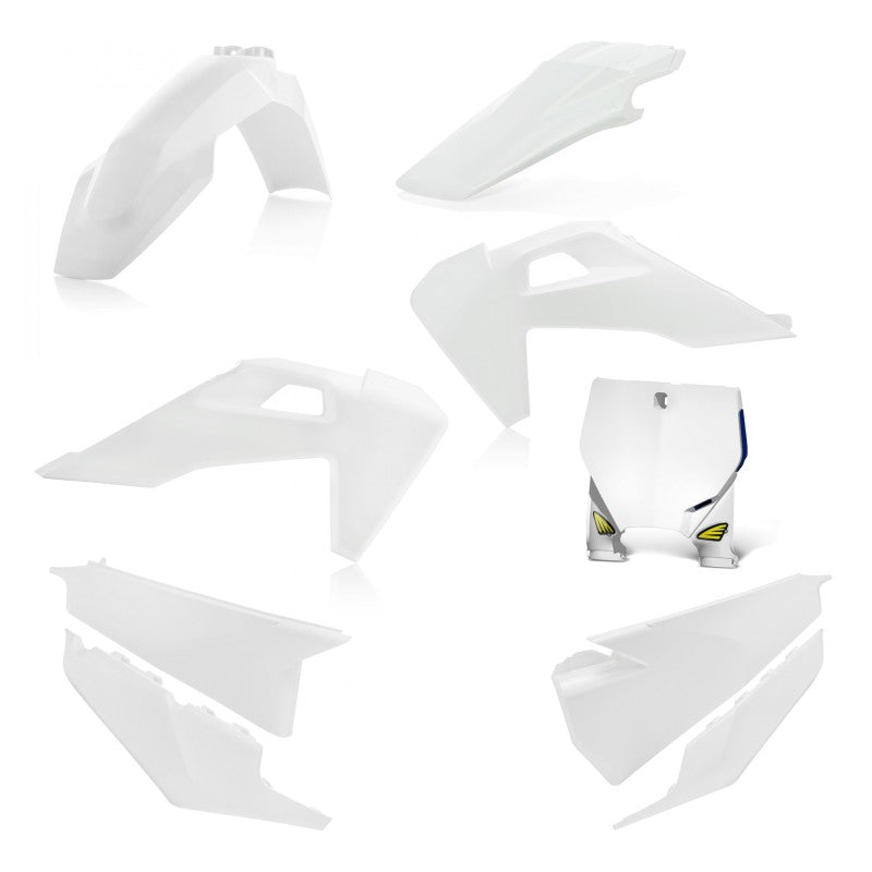 Cycra 19-22 Husqvarna FC250 5-pc Replica Body Kit White 1CYC-9429-42