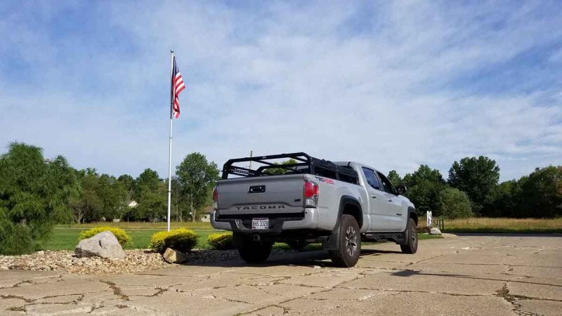 Fishbone Offroad 2016+Toyota Tacoma Long 74In Tackle Rack FB21245 FB21245 Photo - lifestyle view