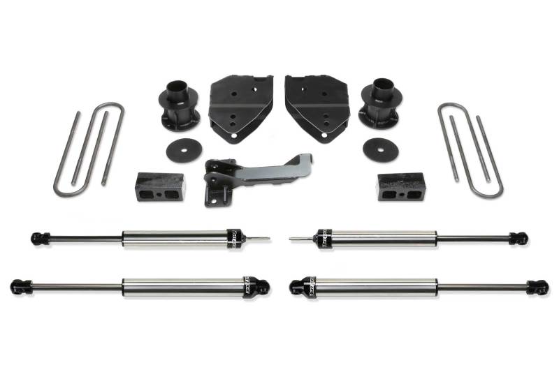Fabtech 4" Budget System W/ Dirt Logic Shocks K2213DL Photo - Primary