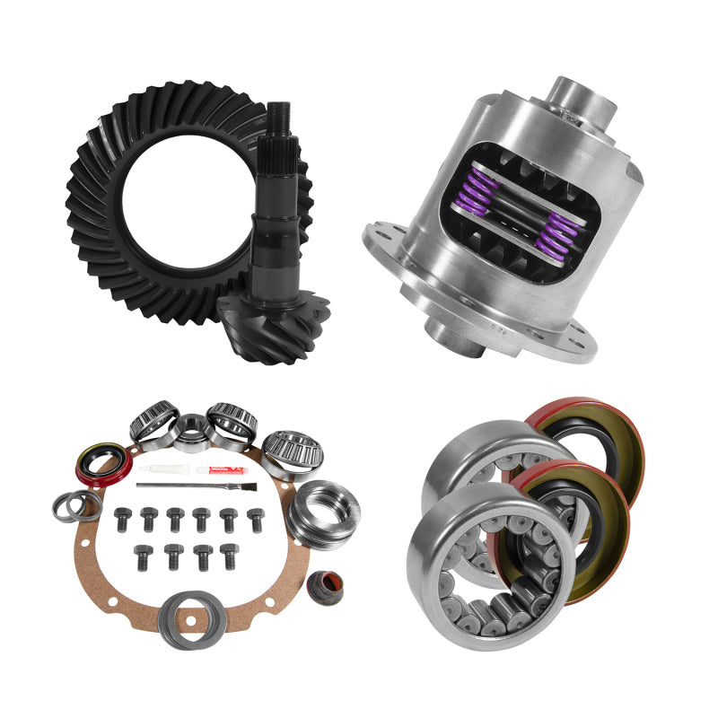 Yukon Gear & Axle Yukon 8.8in Ford 3.73 Rear Ring & Pinion Install Kit 31 Spline Positraction 2.99in Axle Bearings YGK2061 YGK2061 Photo - Primary