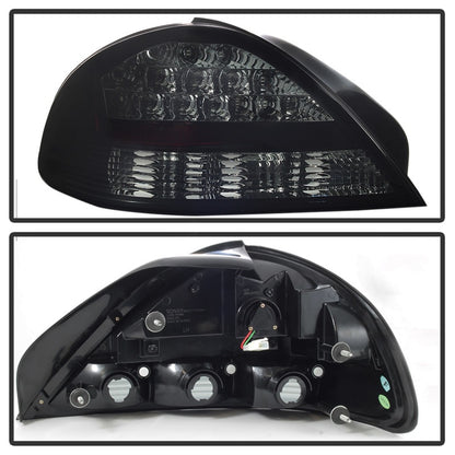 Spyder 99-05 Pontiac Grand Am LED Tail Lights - Black Smoke 5084309 5084309 Photo - Unmounted