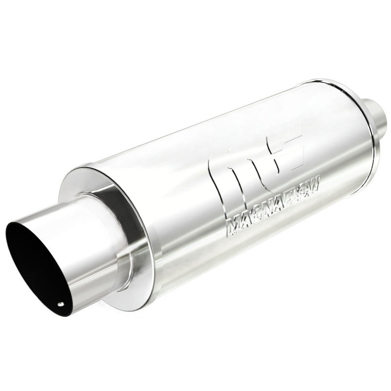 MagnaFlow 6" Round Center/Center Performance Muffler With Tip 14821 Photo - Primary