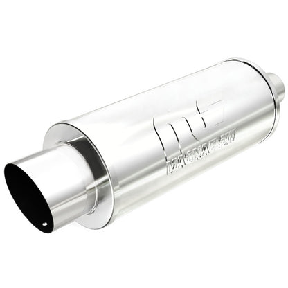 MagnaFlow 6" Round Center/Center Performance Muffler With Tip 14821 Photo - Primary