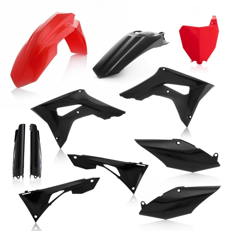 Acerbis Full Plastic Kit Red/Blk 2736251018