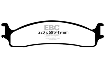 EBC Disc Brake Pad Set DP41650R Photo - Primary