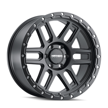 Mayhem 8304 Delta 20x9 / 6x139.7 BP / 0mm Offset / 106mm Hub Matte Black Wheel 8304-2983MB 8304-2983MB Photo - Primary