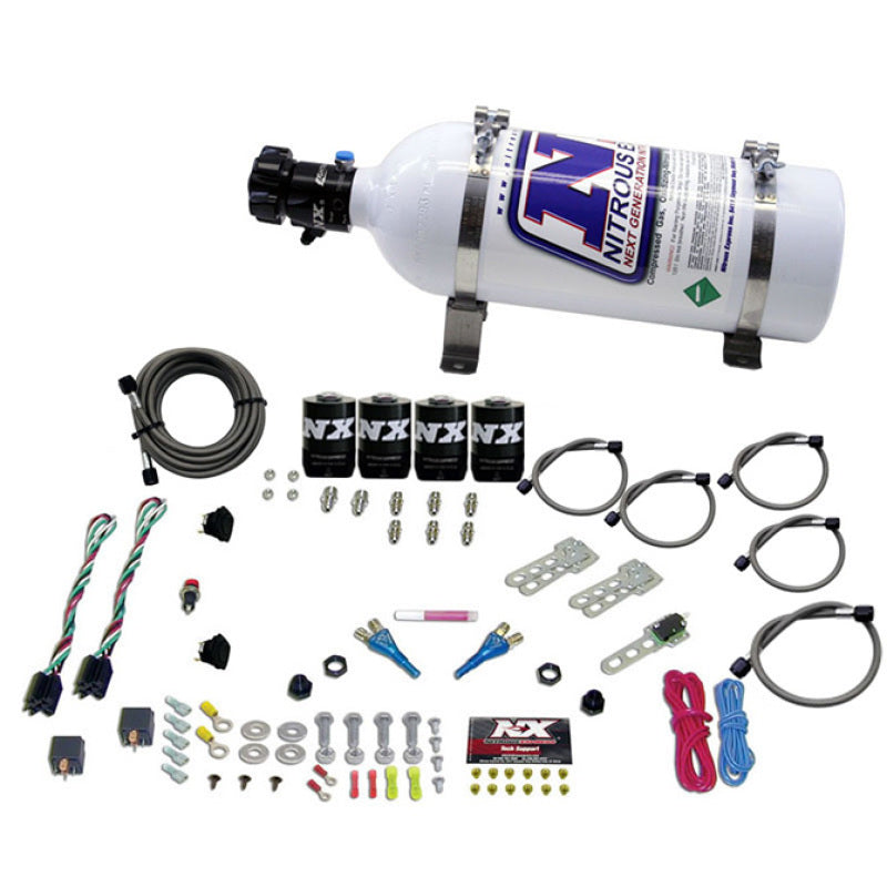 Nitrous Express Dodge EFI Dual Stage Nitrous Kit (50-150HP x 2) w/5lb Bottle 20324-05 20324-05 Photo - Primary