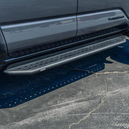 Westin 2024 Toyota Tacoma Double Cab Outlaw Running Boards - Textured Black 28-32785 28-32785 Photo - Mounted