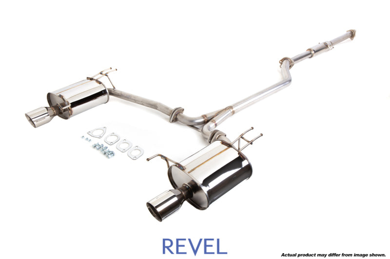 Revel Medallion Touring-S Catback Exhaust - Dual Muffler 09-14 Acura TSX 2.4L T70164R