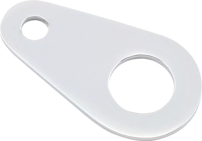 Bikers Choice Chrome Custom Single Hole Universal Ignition Switch Bracket Replaces H-D 69024-77 492790 492790 Photo - Primary