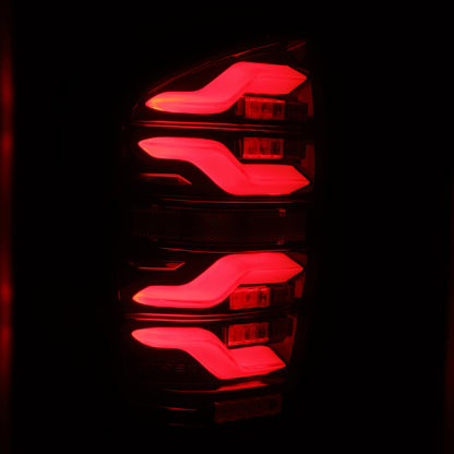 AlphaRex 16-21 Toyota Tacoma LUXX LED Taillights Blk/Red w/Activ Light/Seq Signal 680000 680000 User 1