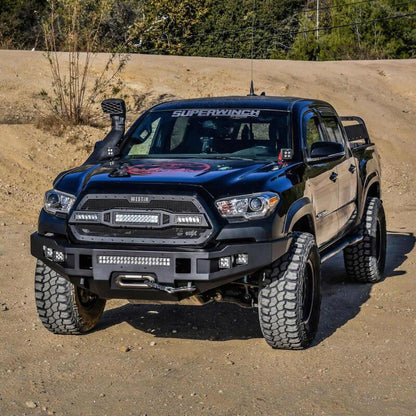 Westin 2016-2023 Toyota Tacoma Pro-Series Front Bumper - Textured Black 58-411045 58-411045 Photo - Mounted