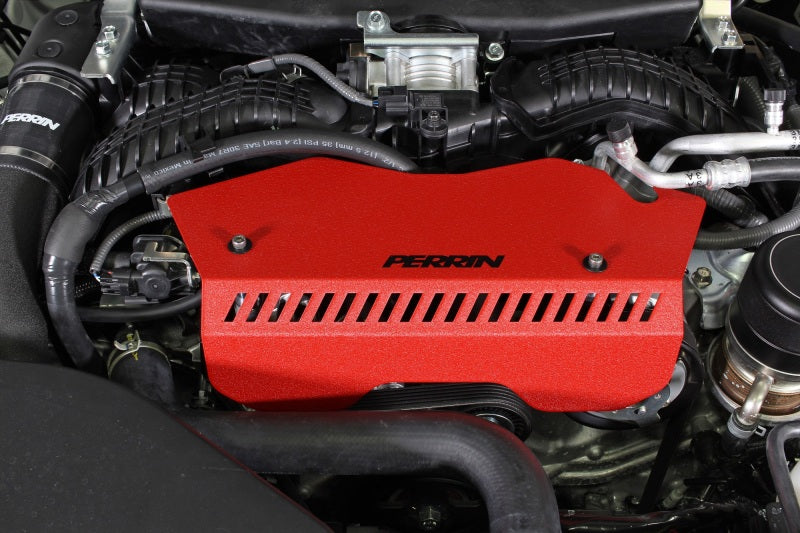 Perrin Performance Perrin 2022+ Subaru WRX Pulley Cover - Red PSP-ENG-153RD PSP-ENG-153RD User 1