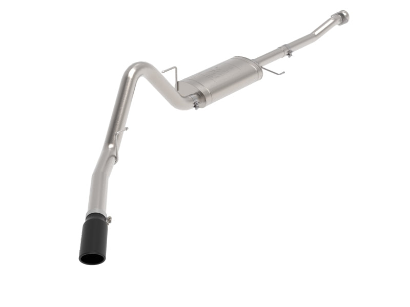 aFe Apollo GT 3in 409 SS Cat-Back Exhaust 2021 Ford F-150 V6 2.7L/3.5L (tt)/V8 5.0L w/ Black Tips 49-43125-B 49-43125-B Photo - Primary